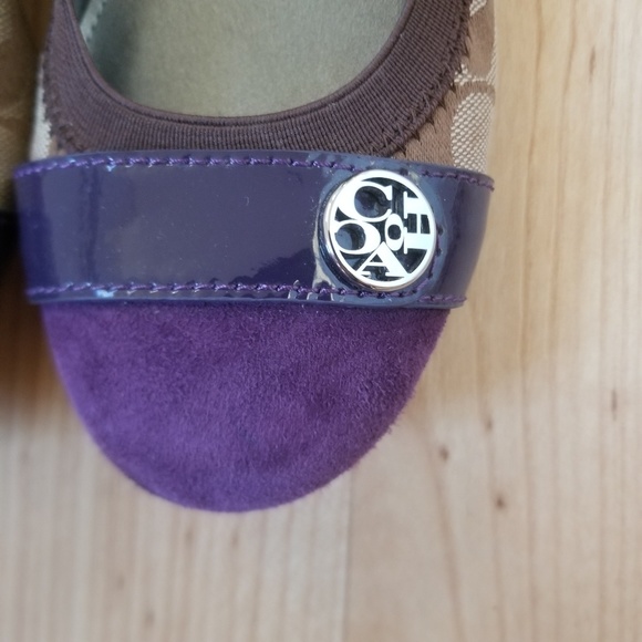 COACH signature flats - Picture 4 of 5